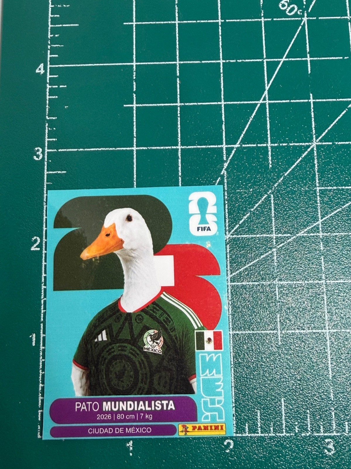 Pato Sticker Decal Fifa World Cup 2026 MEXICO