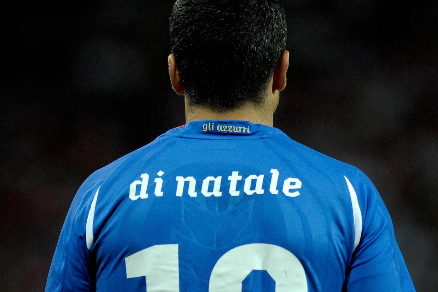 DI NATALE #10 MEN’S ITALY ITALIA 2010/2011 SOCCER FOOTBALL SHIRT JERSEY SIZE L
