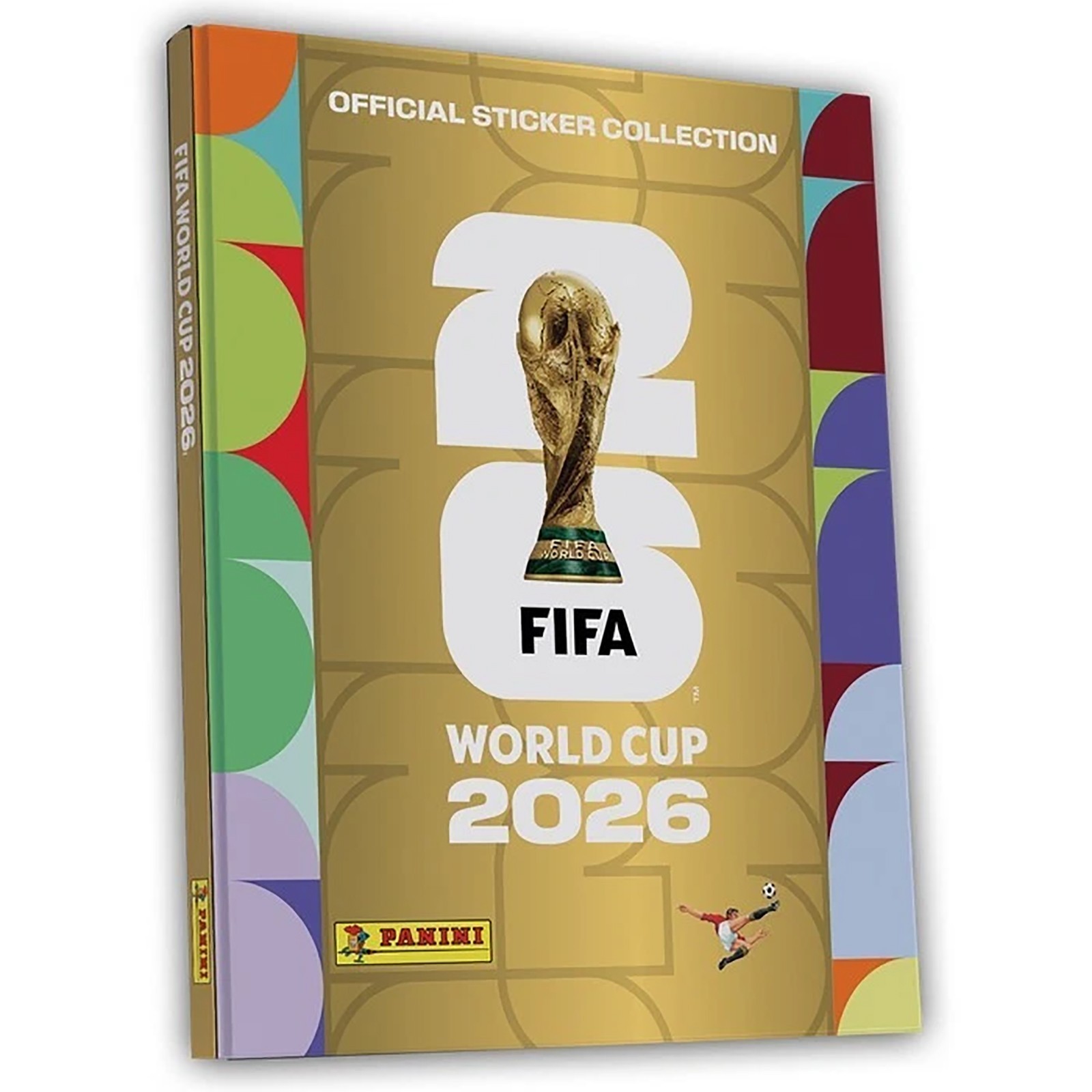 PRESALE FIFA World Cup 2026 Stickers 50-Pack Box Gold Limited & Hardcover Album
