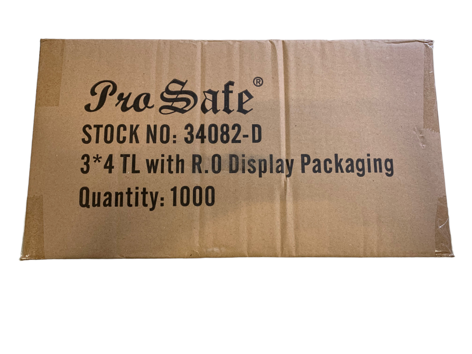 1000 Pro Safe 3×4 Sports Card regular Toploaders 1 case 34082-D New top loaders