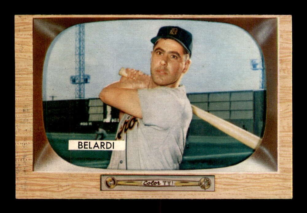 1955 Bowman #36 Wayne Belardi RC NM/NM+ X3055210