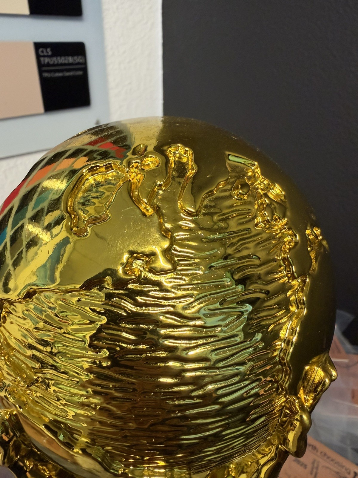 1:1 World Cup Trophy Replica 36cm 14.2in Solid Heavy 8LB Gold Display Award