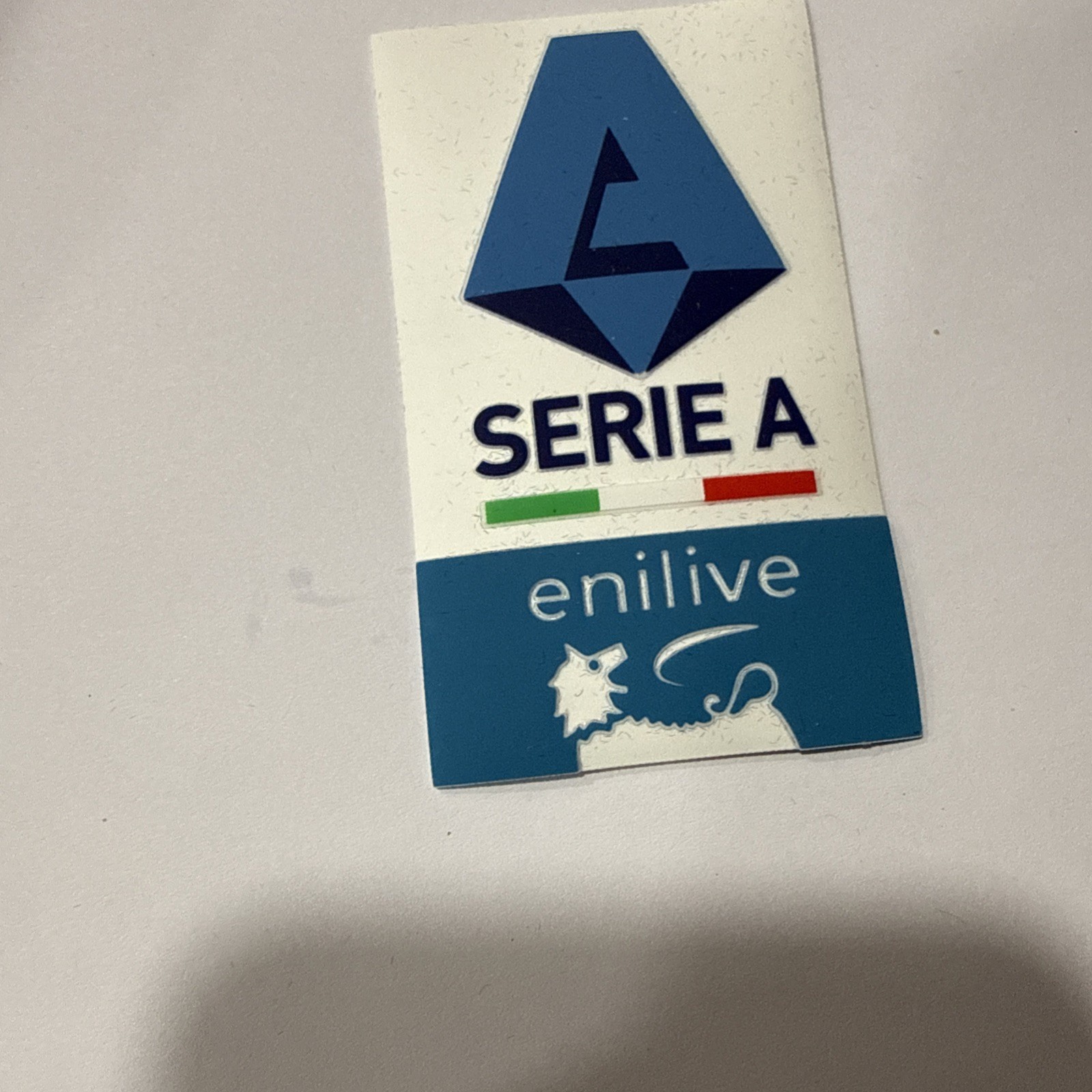 2025-2026 Italy Italia Serie A & Scudetto enilive Silicon Patch Heat Tranfer
