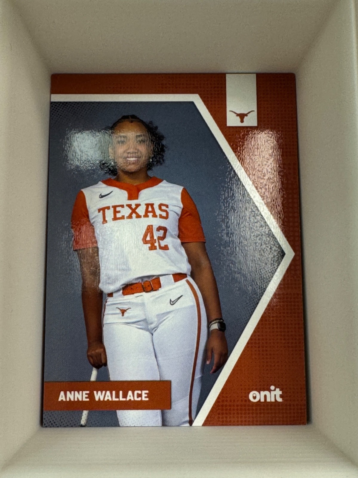 2026 Texas Longhorns Softball Onit Trading Card Base, Photo Variation & Insert