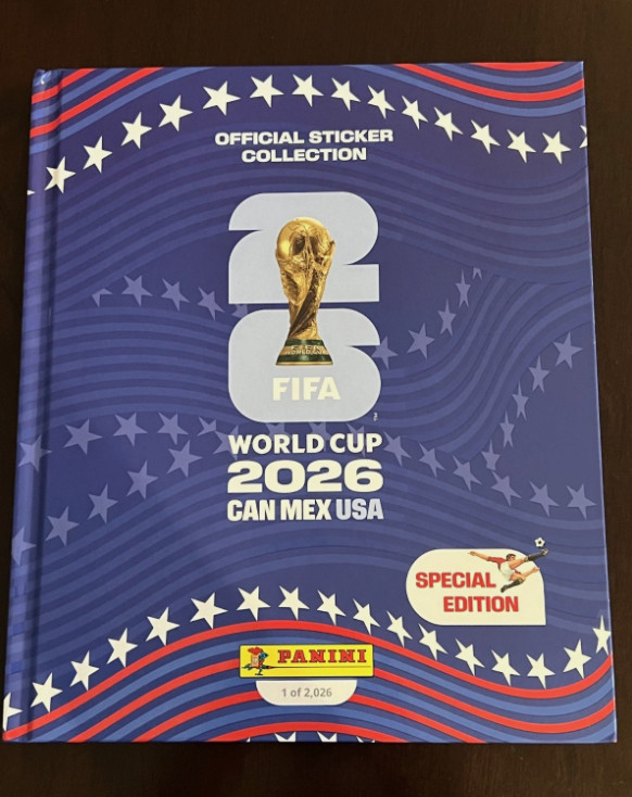 NEW FIFA World Cup 2026 Panini Special Edition USA Blue Cover Album1 of 2026