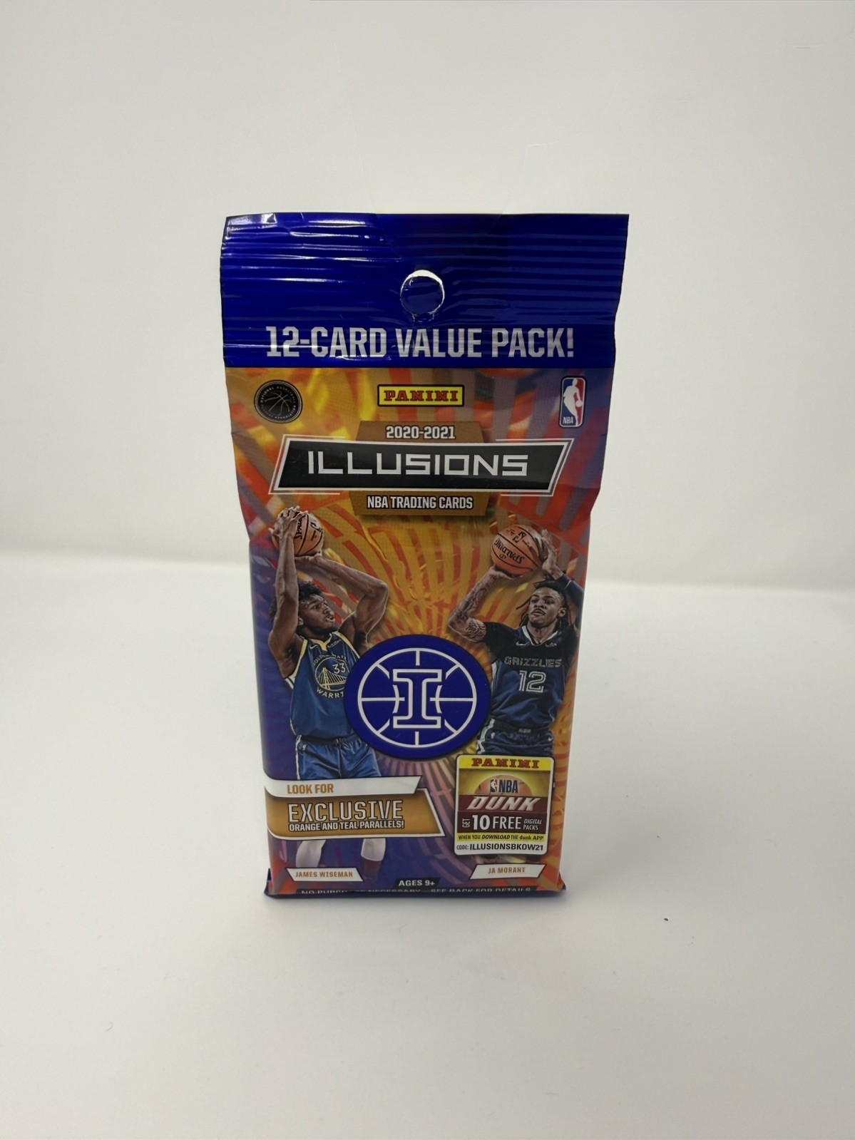 2020-21 Panini Illusions NBA Value Pack Factory Sealed 12 Cards