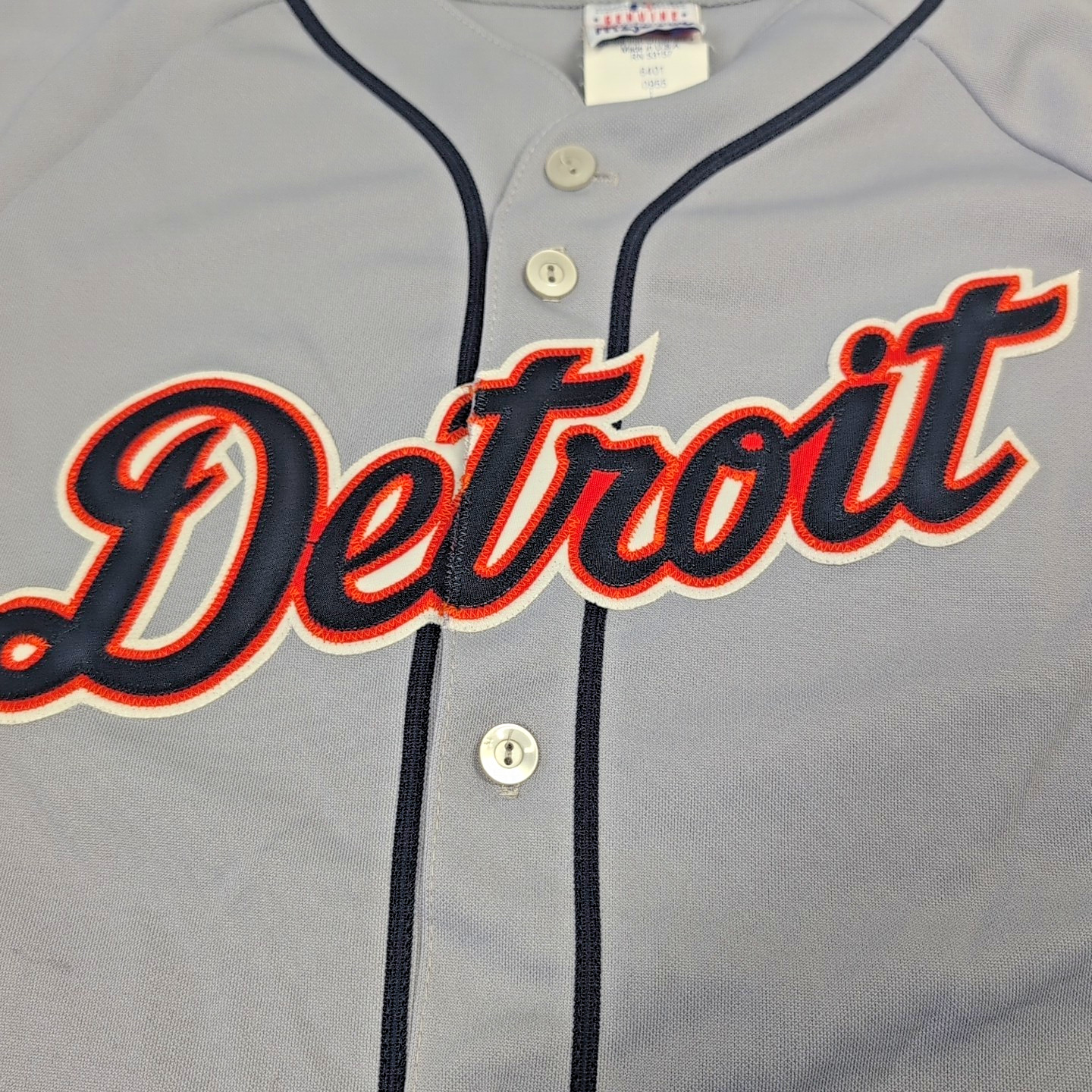 VTG Dontrelle Willis Detroit Tigers MLB Majestic Stitched Jersey Youth L US Made