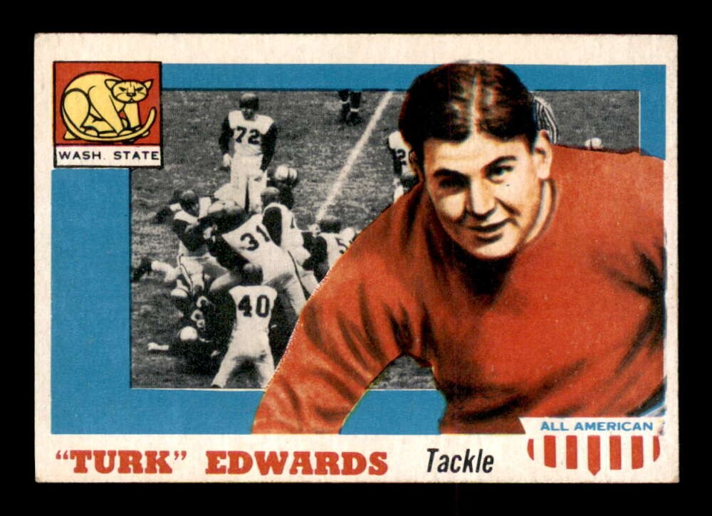 1955 Topps #36 Turk Edwards SP EX+ X3635454