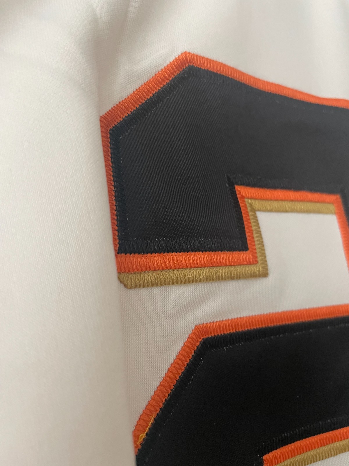 Vintage Barry Bonds San Francisco Giants 2002 World Series Home Jersey cream