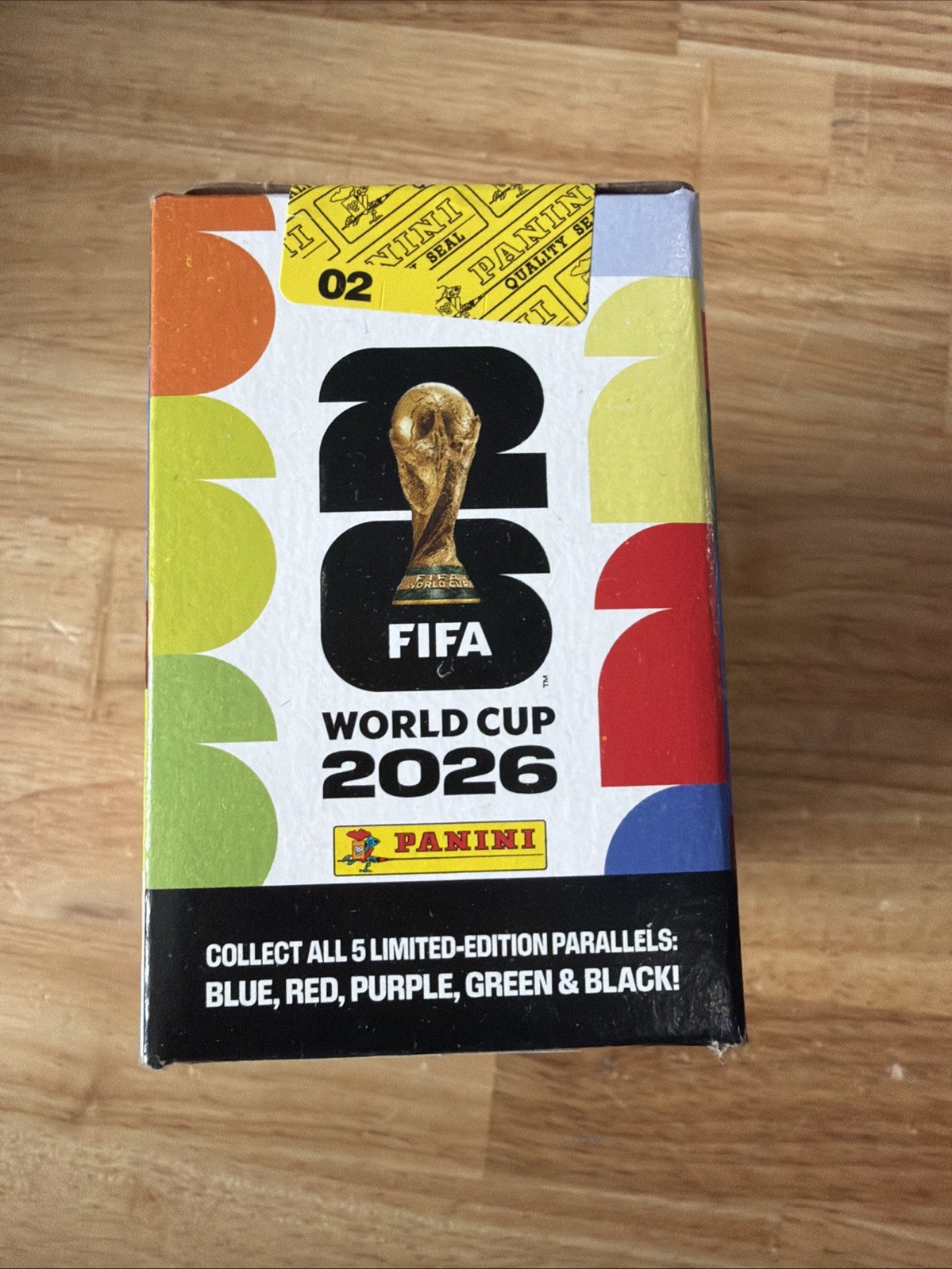FIFA World Cup 2026 PANINI Stickers 25 count sticker pack box Sealed
