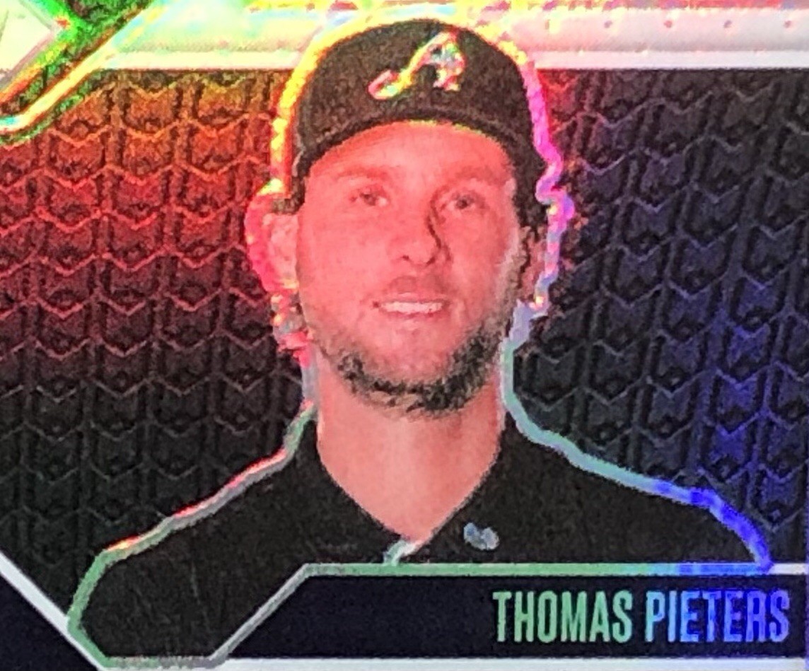 2025 Prizm LIV Golf 4ACES GC /36 DUSTIN JOHNSON, REED, PIETERS, VARNER III #55