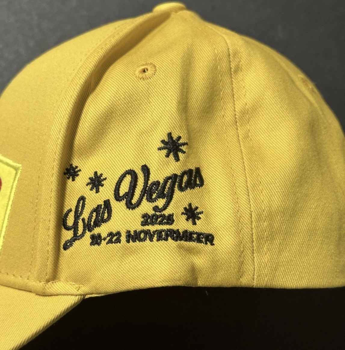 Pirelli Motorsport Unisex Adult’s 2025 Las Vegas Podium Cap WR4 Gold One Size