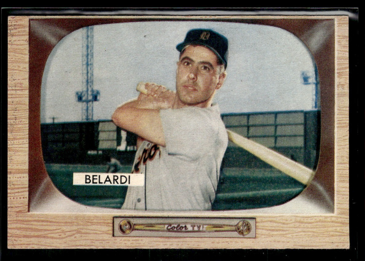 1955 Bowman Wayne Belardi Rookie EX/MT to NRMT Set Break #36