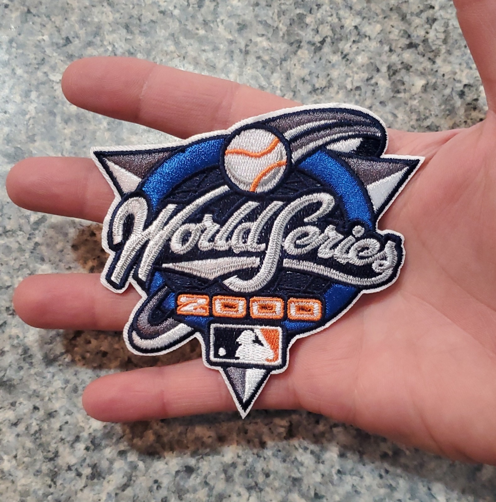 2000 New York Yankees MLB World Series Champions Jersey Logo Patch. 4″x4″
