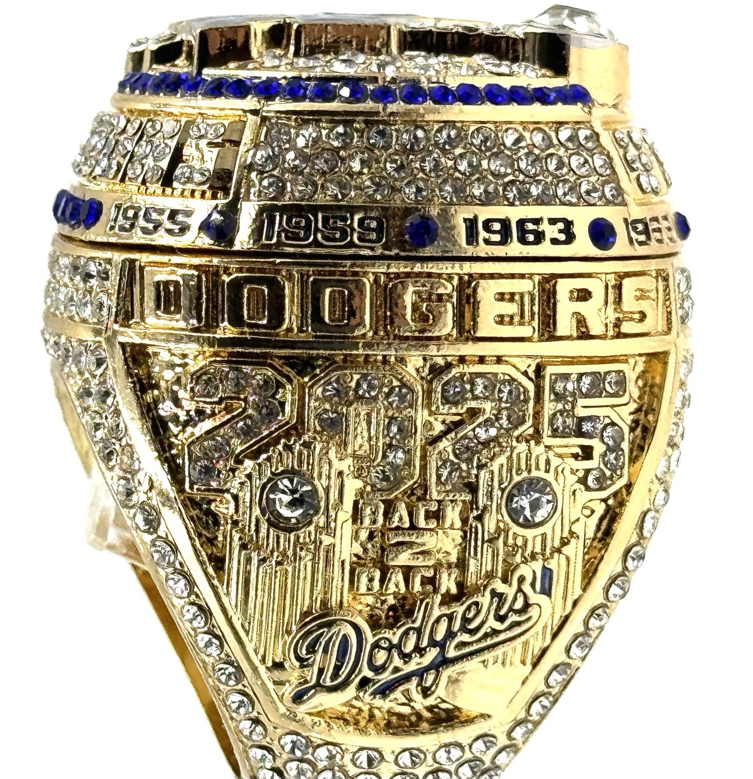 NEW 2025 LOS ANGELES LA DODGERS WORLD SERIES CHAMPIONSHIP RING CLAYTON KERSHAW