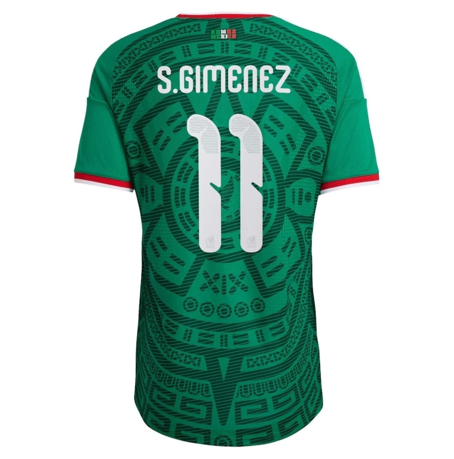 RARE ADIDAS ORIGINAL Mexico Official World Cup 2026 #11 Gimenez Authentic Jersey