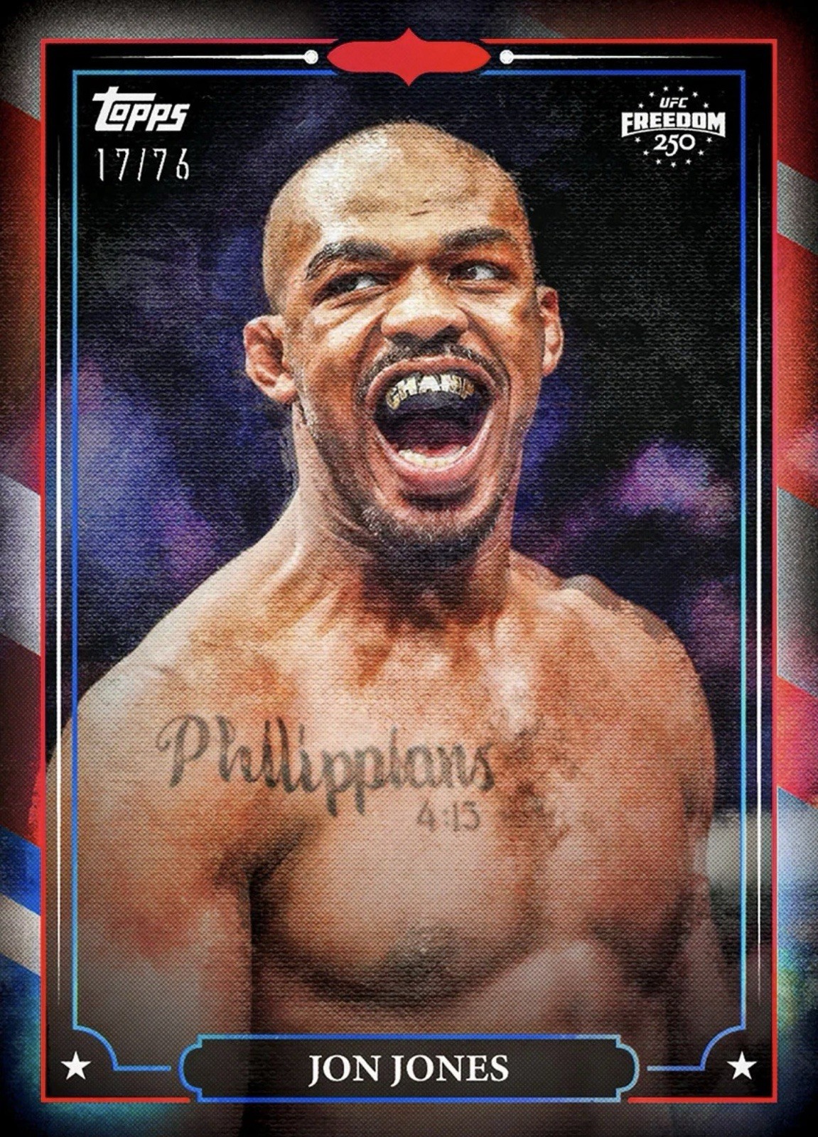 2026 Topps UFC Freedom 250 Hobby box PRESALE QTY FREE SHIP BY 7/20