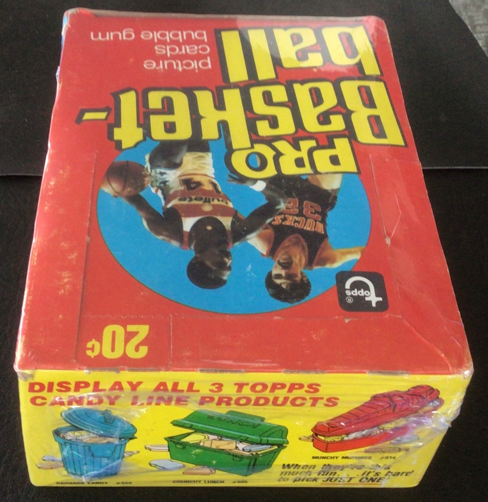 1978-79 Topps Basketball Trading Cards Wax Box (EMPTY)