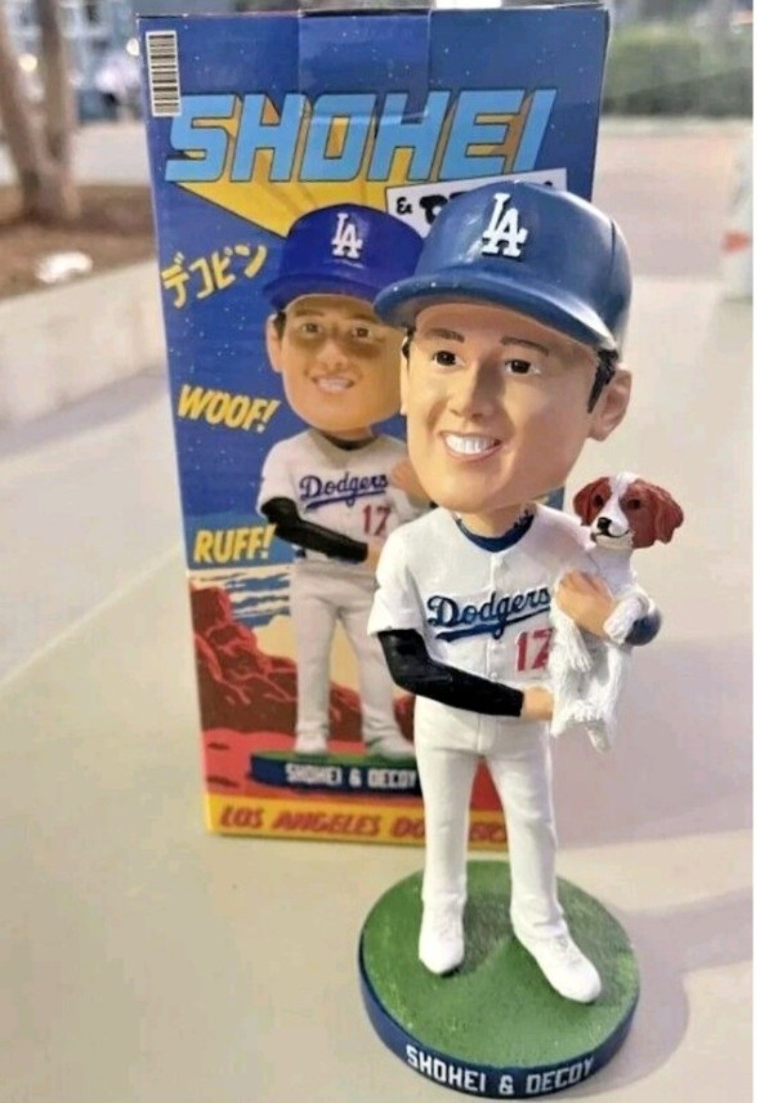 SHOHEI OHTANI & Decoy Bobblehead LA Dodgers MLB NEW Decoy NL SGA