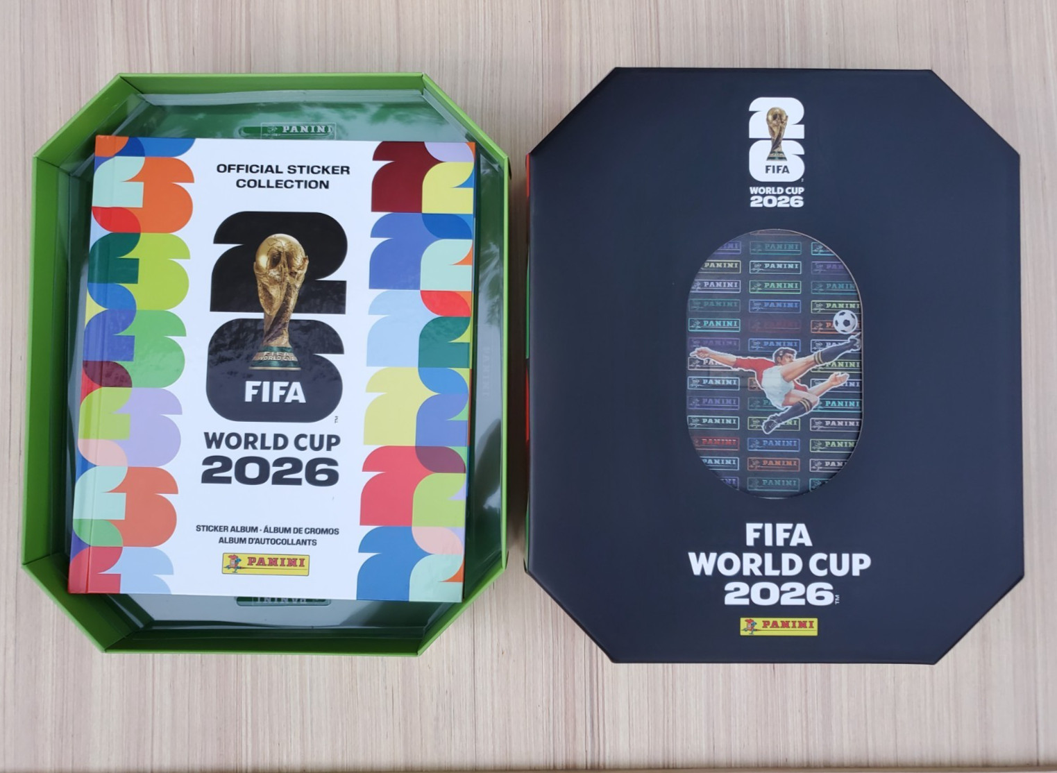 Panini FIFA World Cup 2026 USA Edition Hardcover Album + Stadium Organizer Box