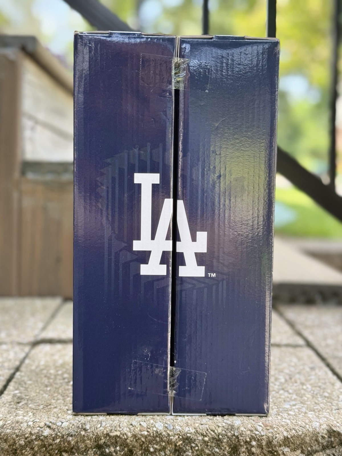 LA Dodgers 2025 Back 2 Back World Series Champs Mini Bobblehead FOCO NEW