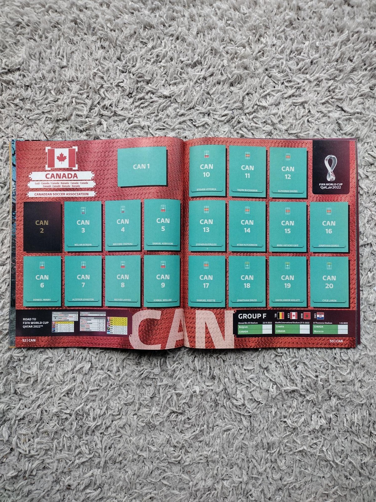 Empty album football FIFA WC World cup QATAR 2022 Panini