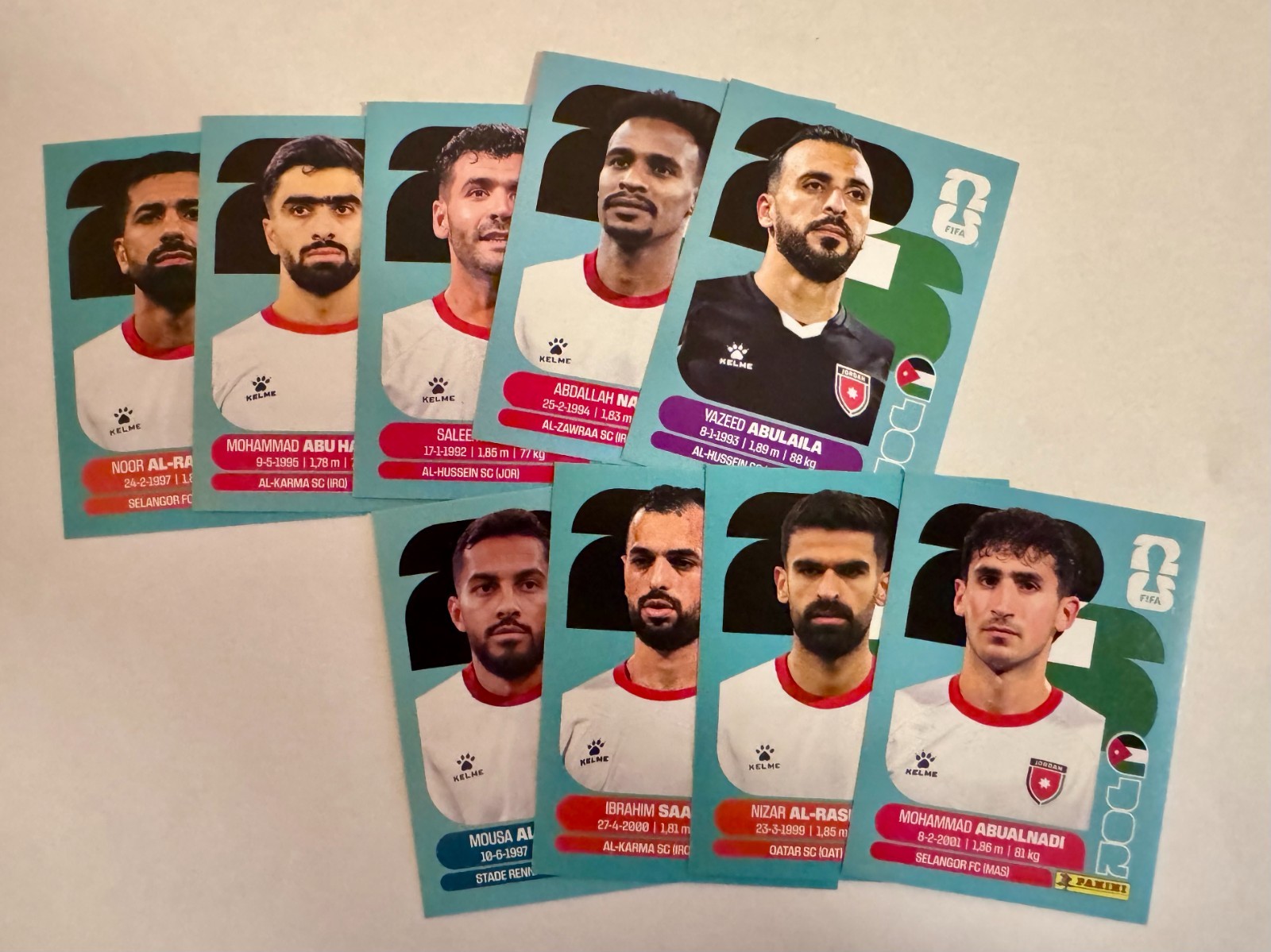 2026 Panini FIFA World Cup Euro Borderless Stickers U Pick – Groups J-L