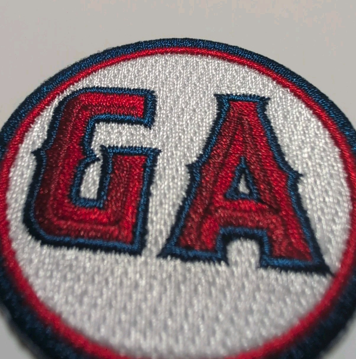 Los Angeles Angels Garret Anderson Memorial Jersey Patch – GA