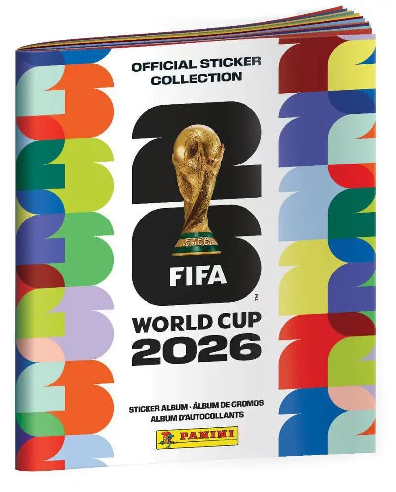 PRESALE Panini FIFA World Cup 2026 Stickers – Hardcover Album + 50 packet BOX