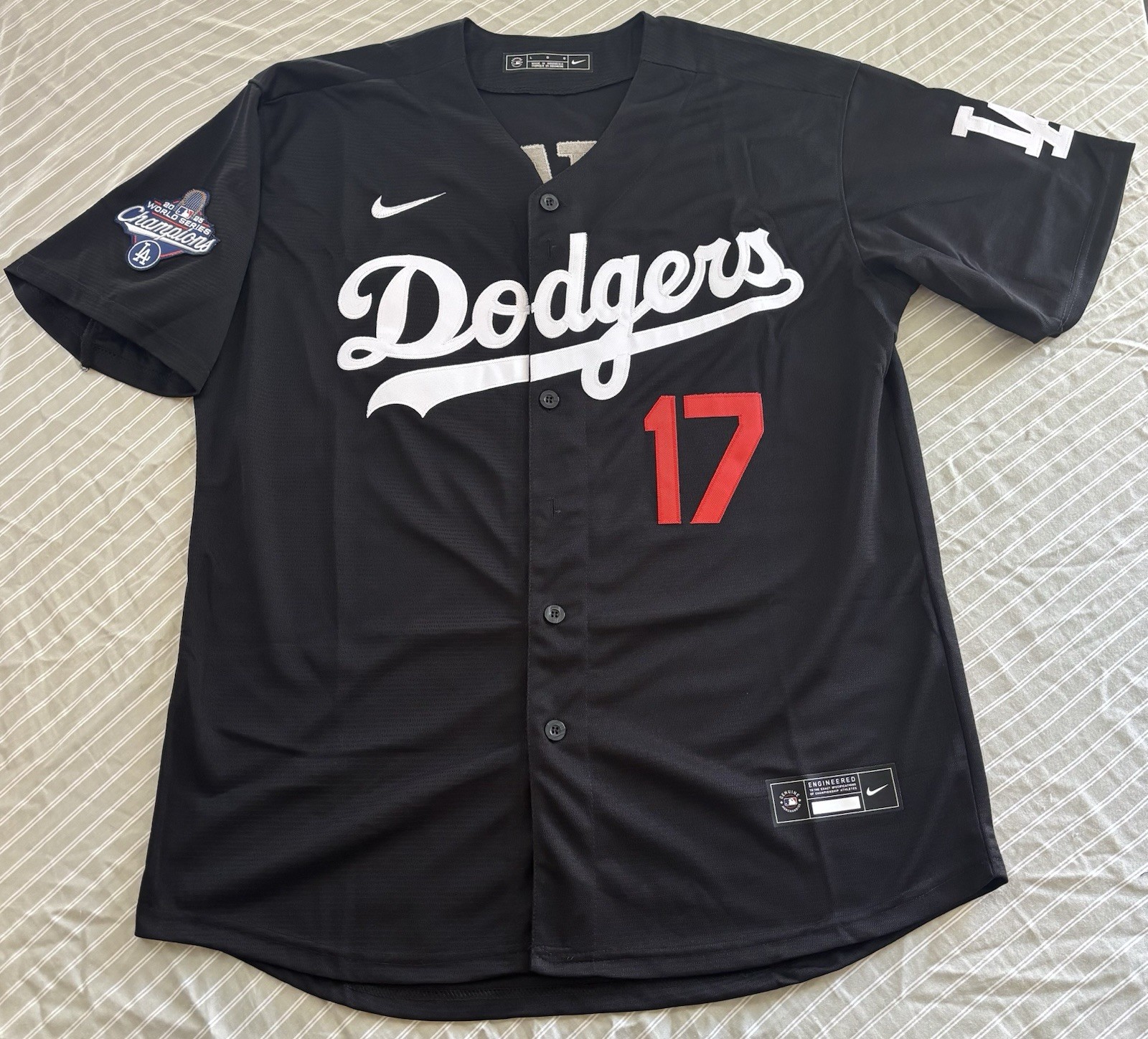 NEW Ohtani/Yamamoto Dodgers 2025 World Series Jersey! SHIPS SAME DAY!