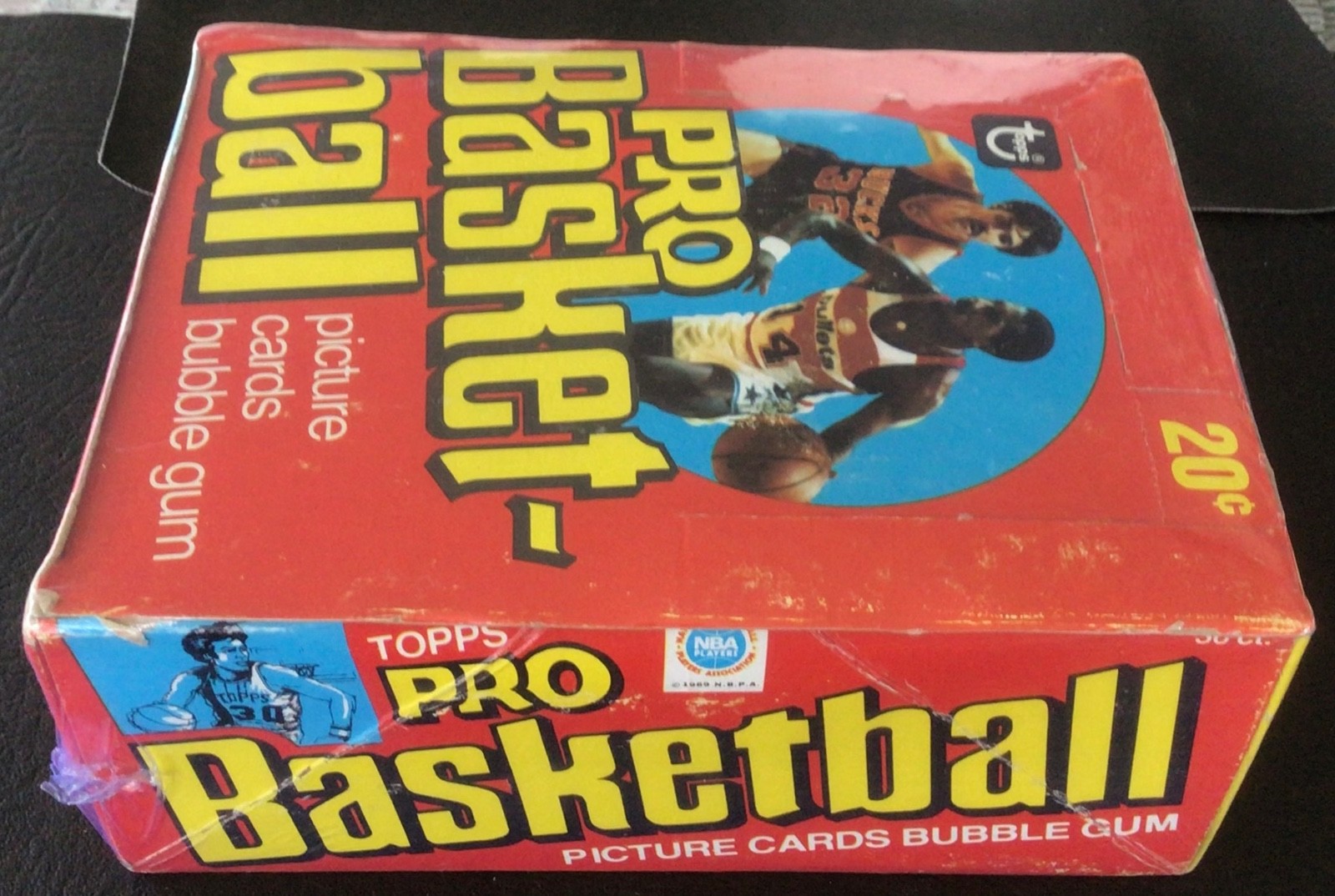 1978-79 Topps Basketball Trading Cards Wax Box (EMPTY)