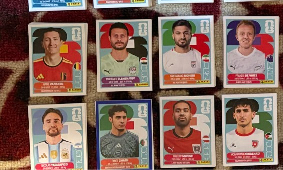 Panini 2026 FIFA World Cup Individual Stickers BEL1-PAN20