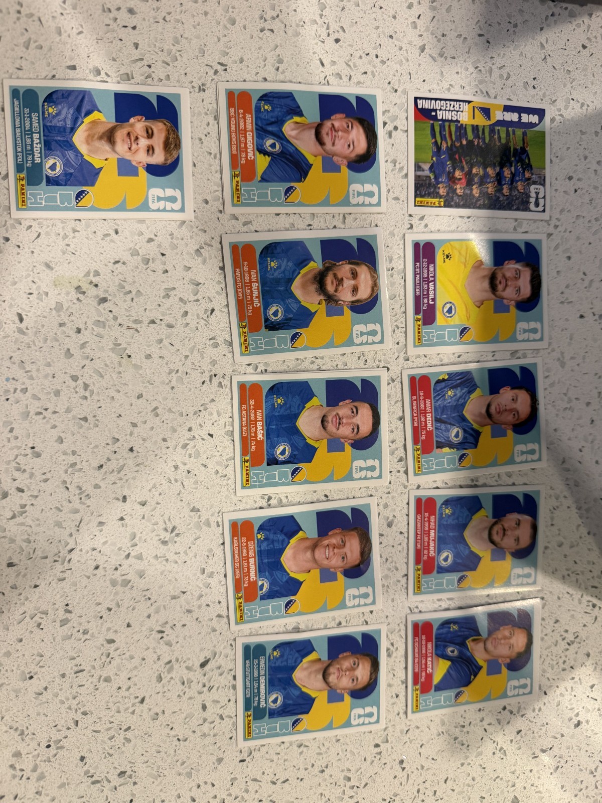 2026 Panini FIFA World Cup Stickers – YOU PICK GROUP A B