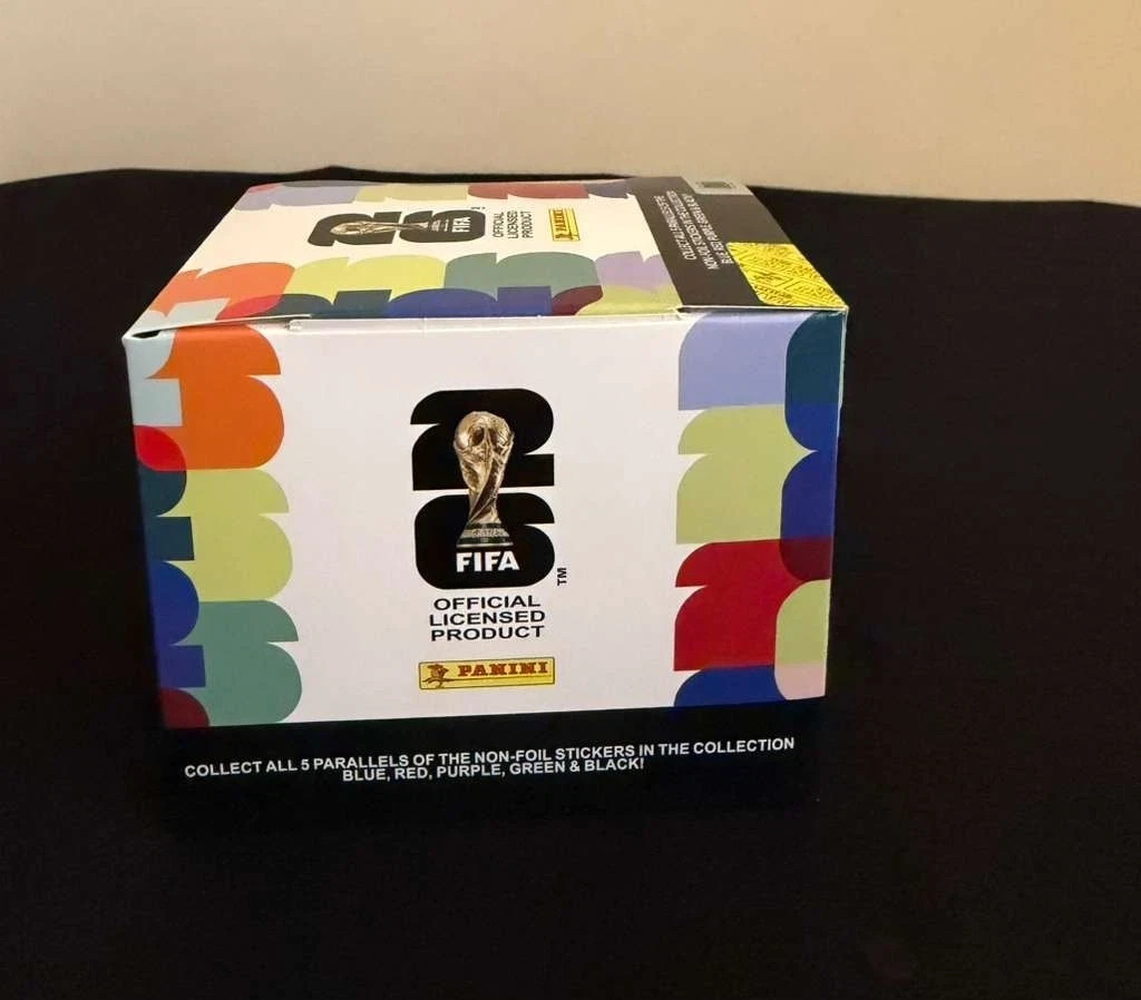 FIFA World Cup 2026 Official Sticker Collection – 50 Pack Box US