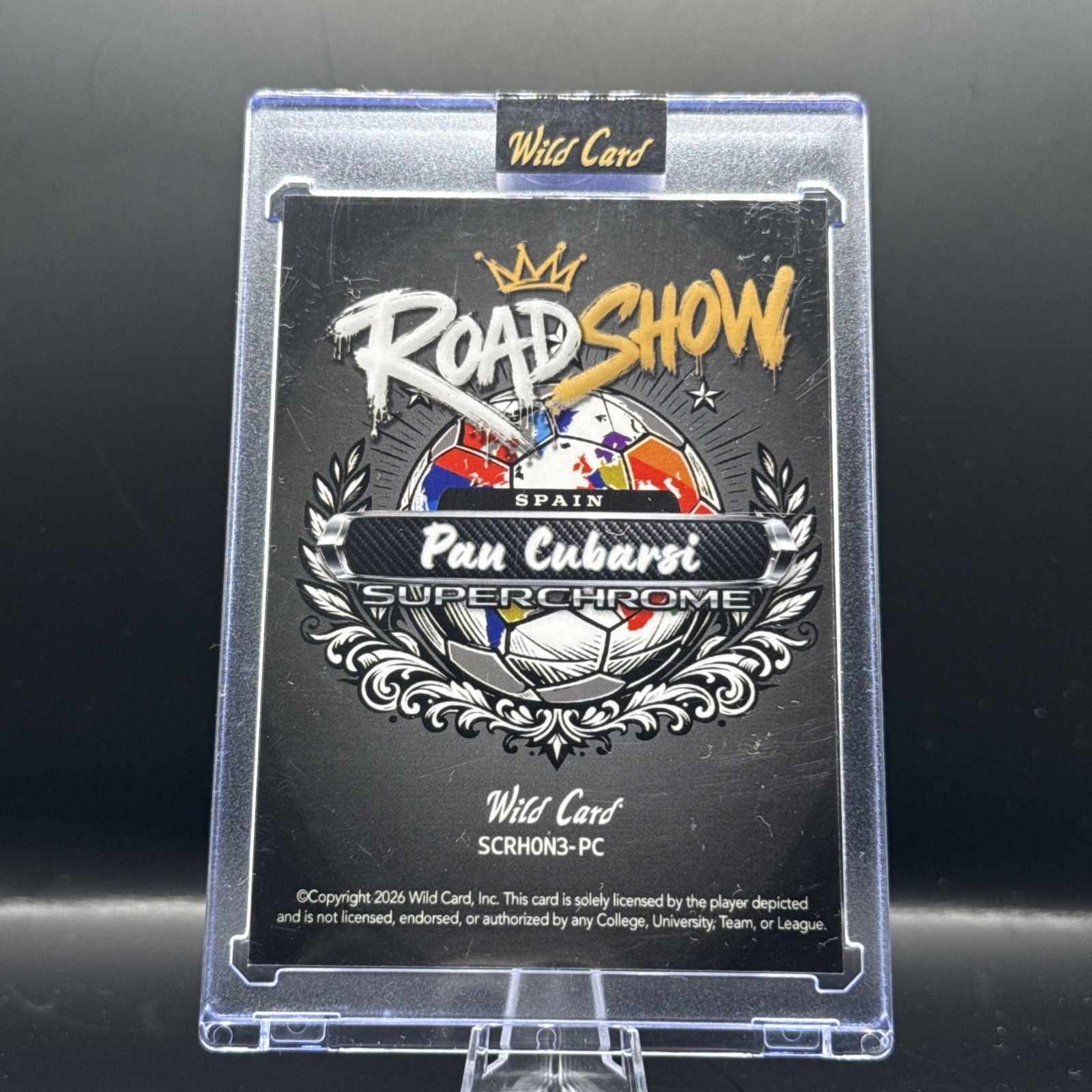 Pan Cubarsi 1/1 Spain 2026 Wild Card Super Chrome Road Show (Houston) Card