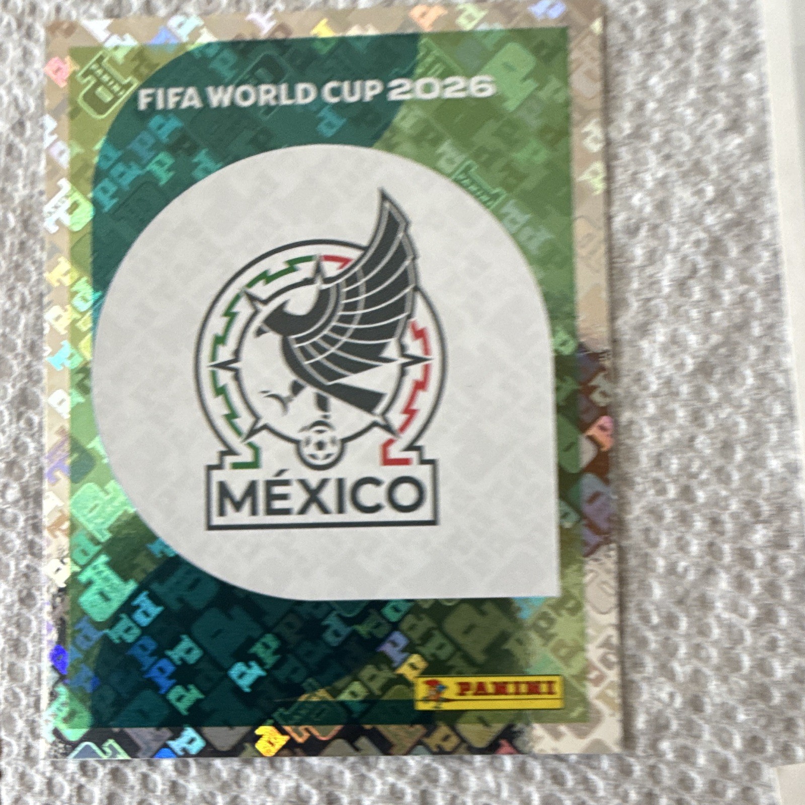 Panini FIFA World Cup 2026 Mexico Sticker Lot (13) Foil #MEX 1-16