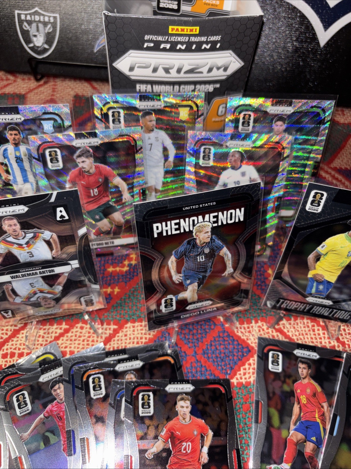 2026 PANINI PRIZM FIFA WORLD CUP SOCCER BLASTER BOX/ Open Box – See Pics. Sale!!