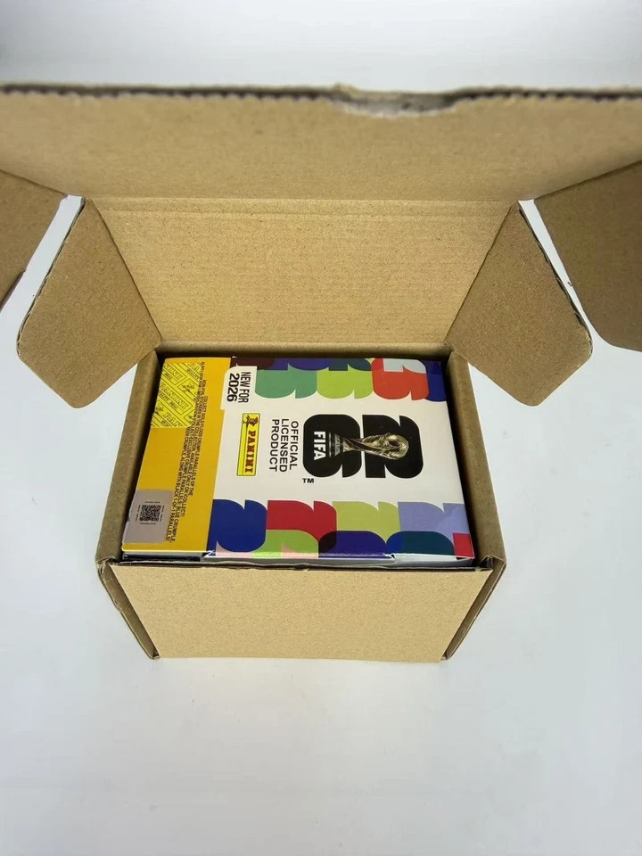 Panini FIFA World Cup 2026 Official Sticker 50-Pack Box Gold Limited -new2026