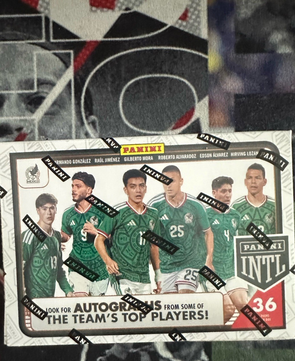 2026 PANINI INTERNATIONAL WORLD CUP MEXICO NATIONAL TEAM 36CT. BLASTER BOX