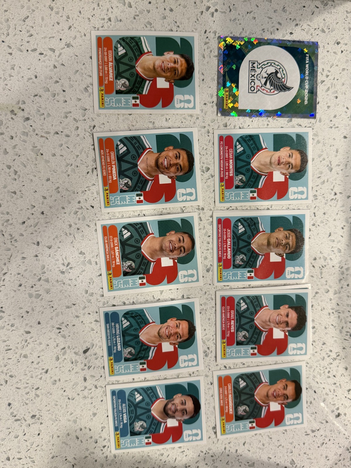 2026 Panini FIFA World Cup Stickers – YOU PICK GROUP A B