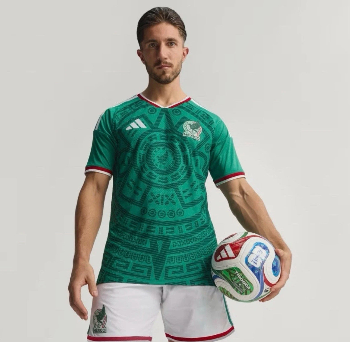 *Adidas MEXICO 2026 Home Jersey Green JL8537 FIFA Authentic Men’s