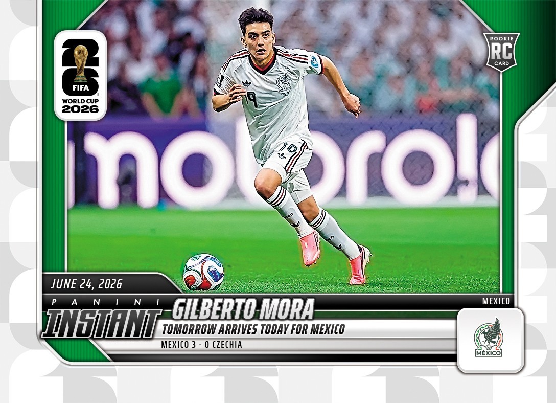2026 Panini Instant FIFA World Cup #118 Gilberto Mora Mexico RC PRESALE