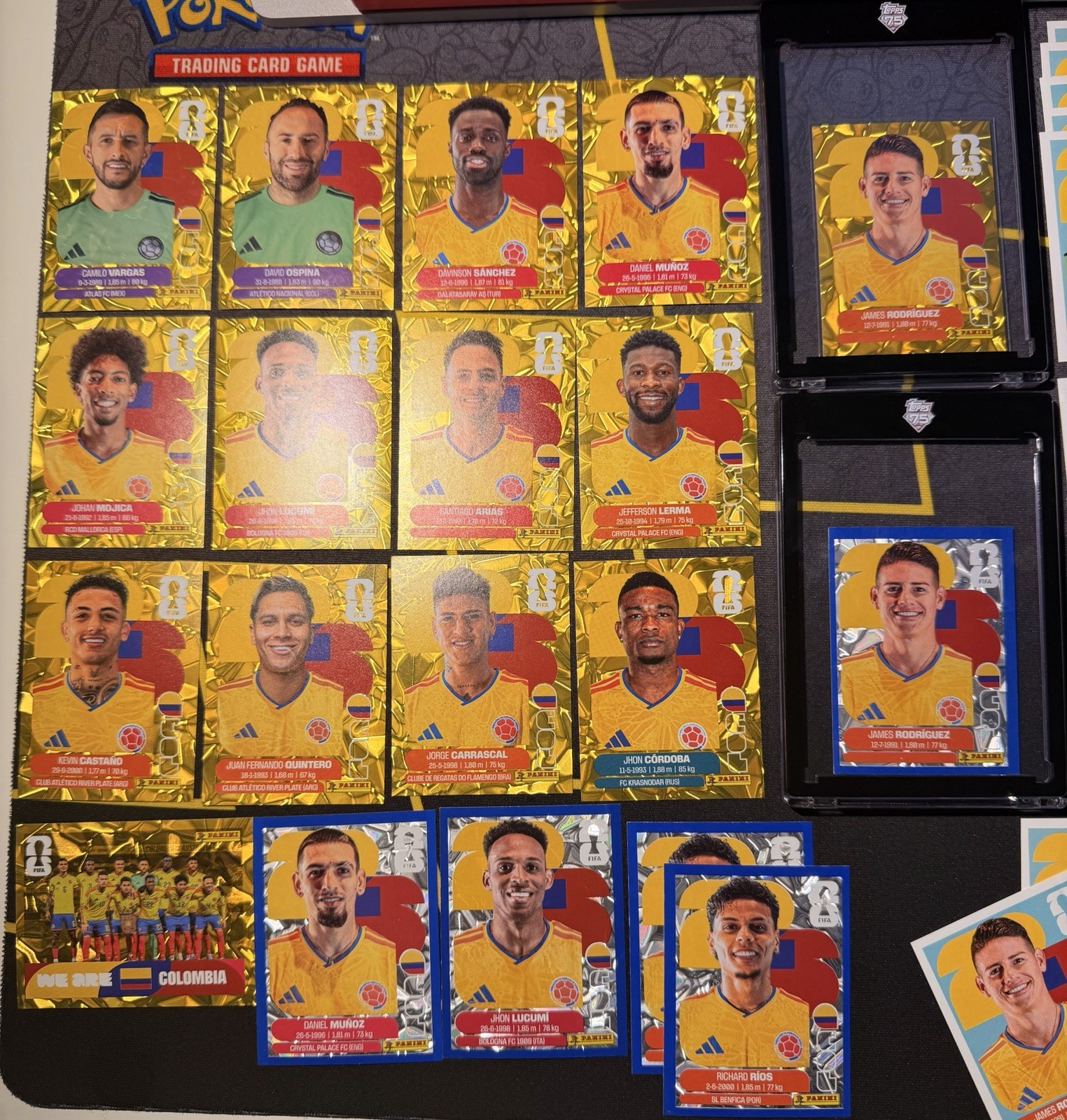 2026 World Cup Colombia ALL Parallels Panini stickers YOU-PICK