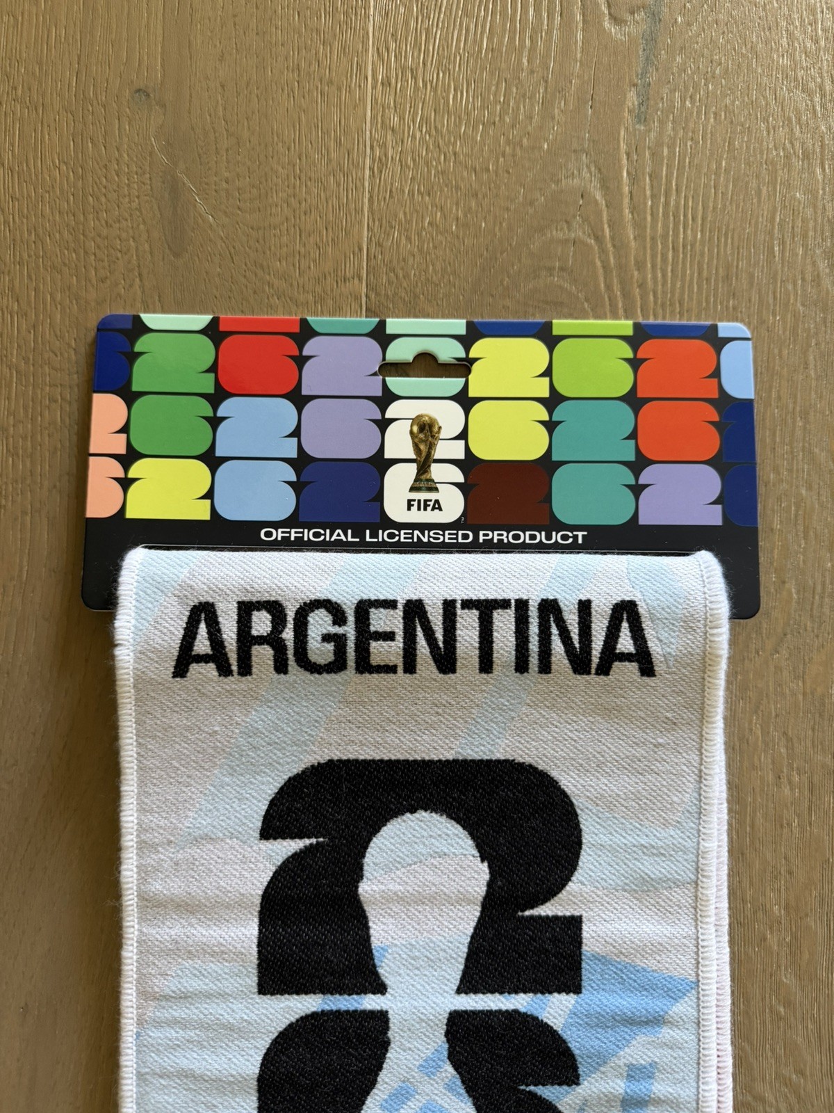 RARE Argentina vs. Austria FIFA World Cup 2026 Matchup Scarf Officially Licensed