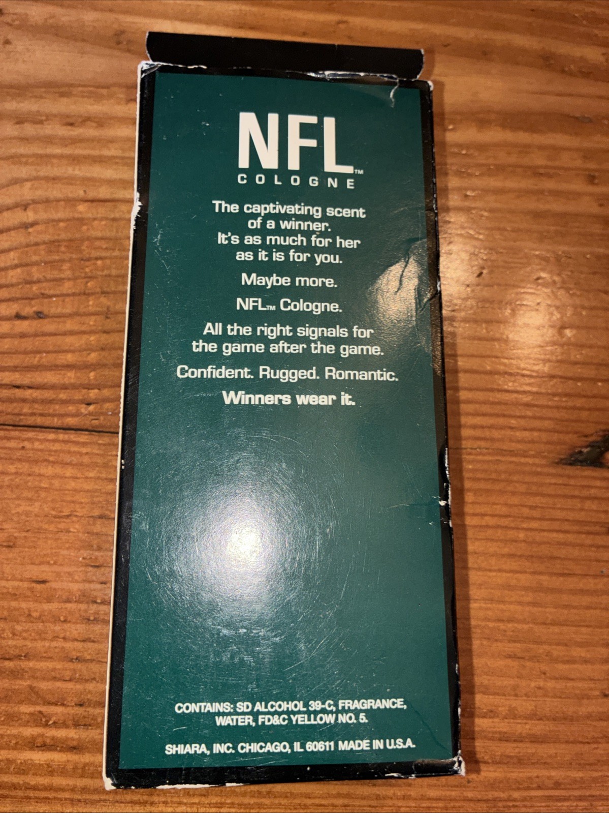 Vintage NFL NEW ENGLAND PATRIOTS Cologne Spray. NFL 3.4 oz Mostly Full bottle