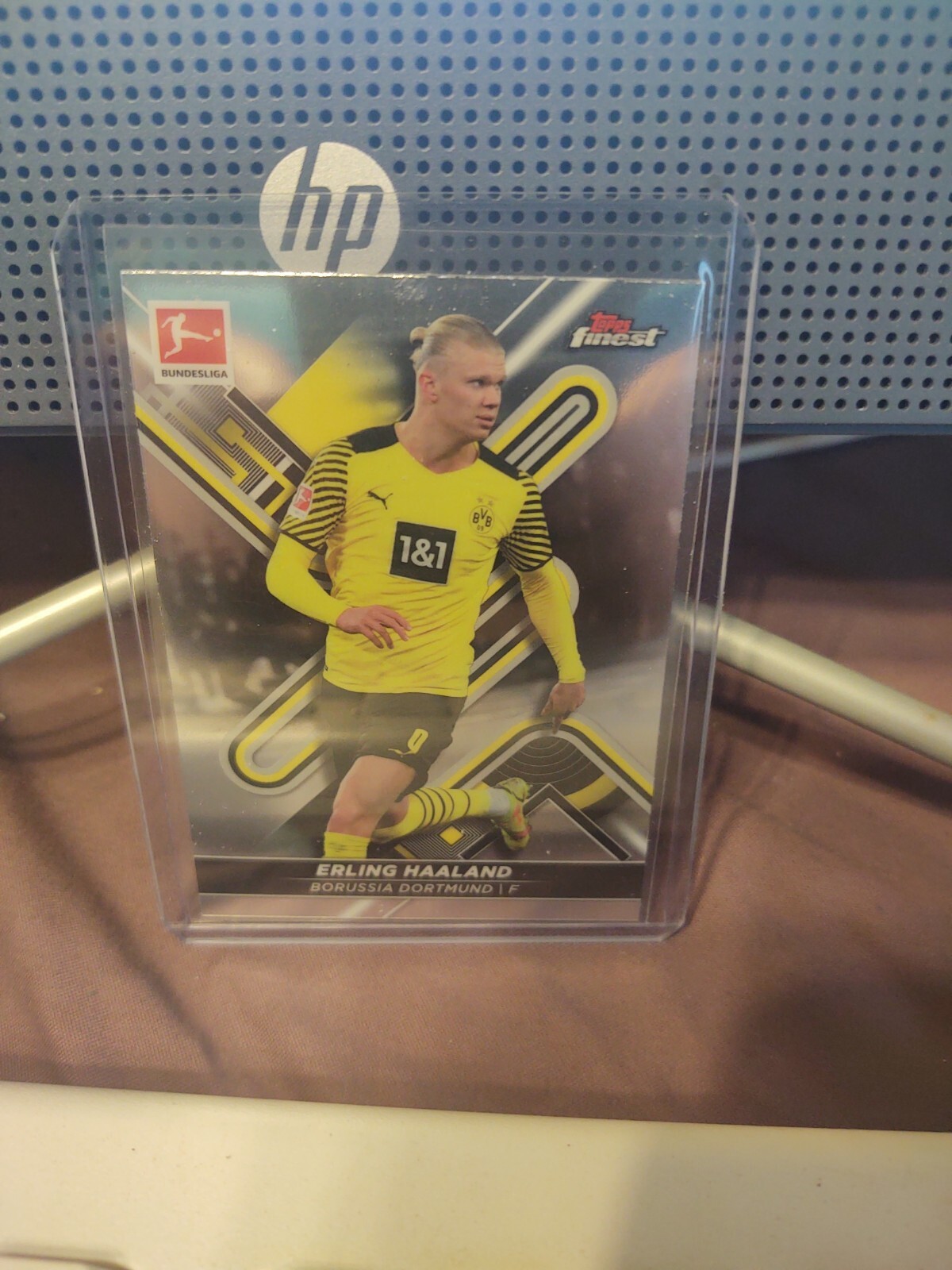 2022 Topps Finest Bundesliga Erling Halland