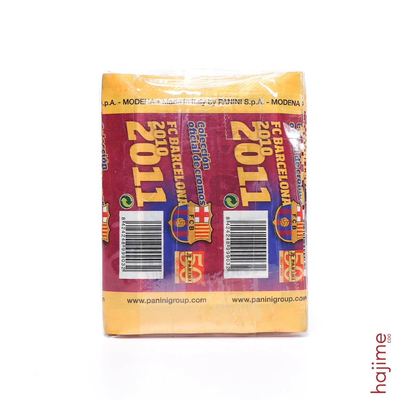 2010-11 Panini FC Barcelona Stickers Sealed Pack (150 Packets)