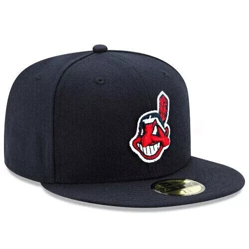 NEW Cleveland Indians CLE MLB Men’s 59FIFTY Fitted Cap – 5950 Hat