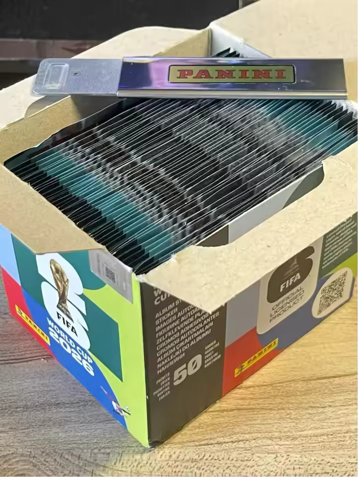 FIFA WORLD CUP 2026™ Official Sticker Collection – Box of 50 Packets