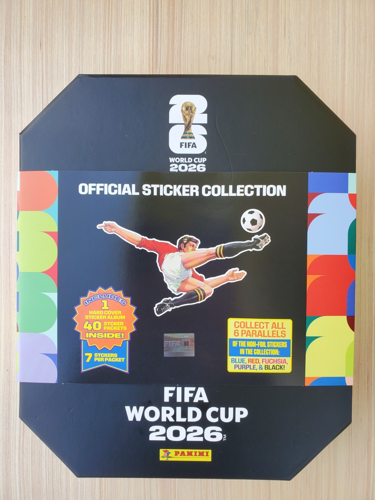 Panini FIFA World Cup 2026 USA Edition Hardcover Album + Stadium Organizer Box